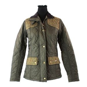NWT Barbour Country Collection Iris Quilt Jacket SZ: UK 8 / US 4